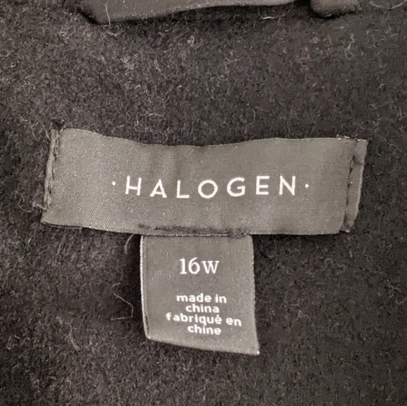 NWOT Halogen Wool Blend Coat - Picture 11 of 12